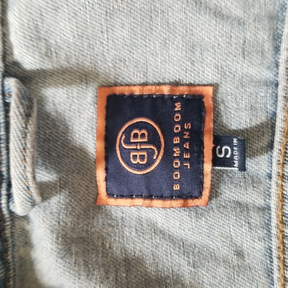 🥳 Host Pick 🥳 Boom Boom Jeans Total Destruction Oversized Denim Jacket - Picture 3 of 5